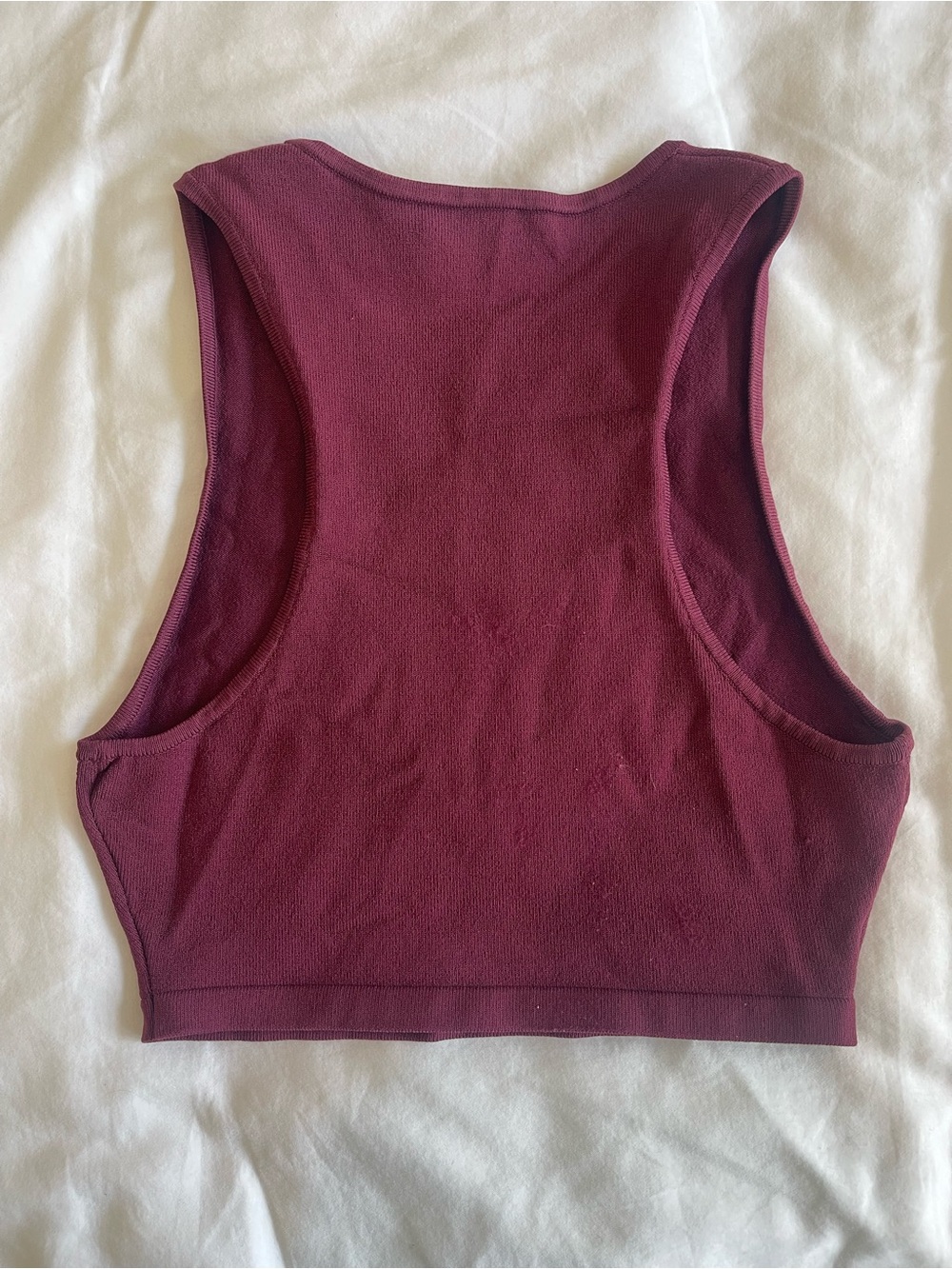 Aritzia Babaton Sculpt Knit Racer Crop Tank - Picture 3 of 7